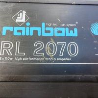 Rainbow RL 2070/Усилвател , снимка 2 - Ресийвъри, усилватели, смесителни пултове - 45339514
