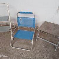 табуретка сгъваема, сгъваем стол, алуминиева , снимка 10 - Къмпинг мебели - 45522954