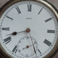 Джобен сребърен часовник Омега(Omega)52 мм.три капака, снимка 3 - Мъжки - 45596252