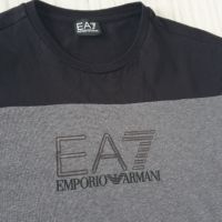 Emporio Armani EA7 Cotton Mens Size L ОРИГИНАЛ! Мъжка Тениска!, снимка 13 - Тениски - 45529662