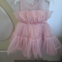 Рокля за принцеси, снимка 1 - Бебешки рокли - 44972371