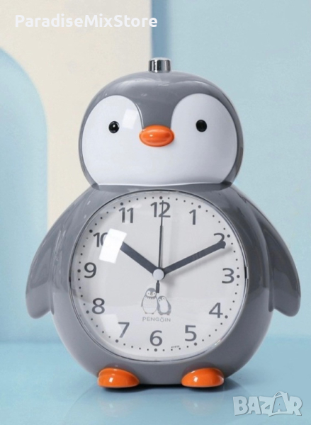 Детски часовник, нощна лампа Пингвин 14cm*18cm*10cm , снимка 1