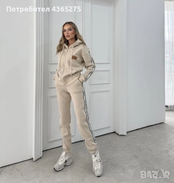 нов модел дамски ватиран зимен екип,триконечна вата, в 3 цвята, снимка 1