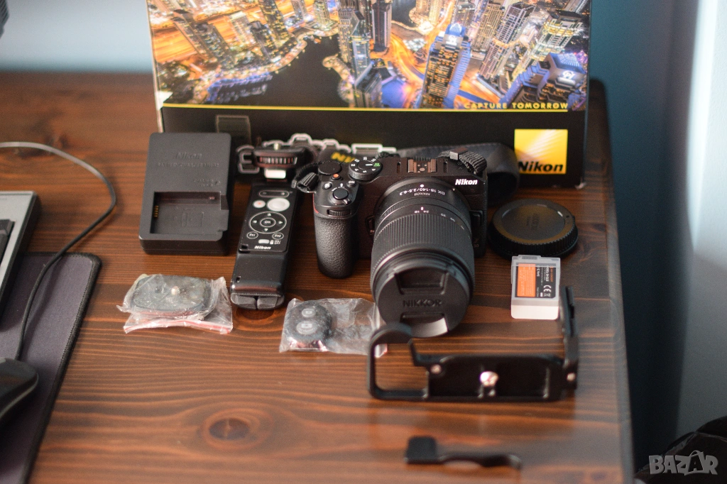 Фотоапарат Nikon Z30 + обектив Nikon NIKKOR Z 18-140mm f3.5-6.3 DX VR, снимка 1