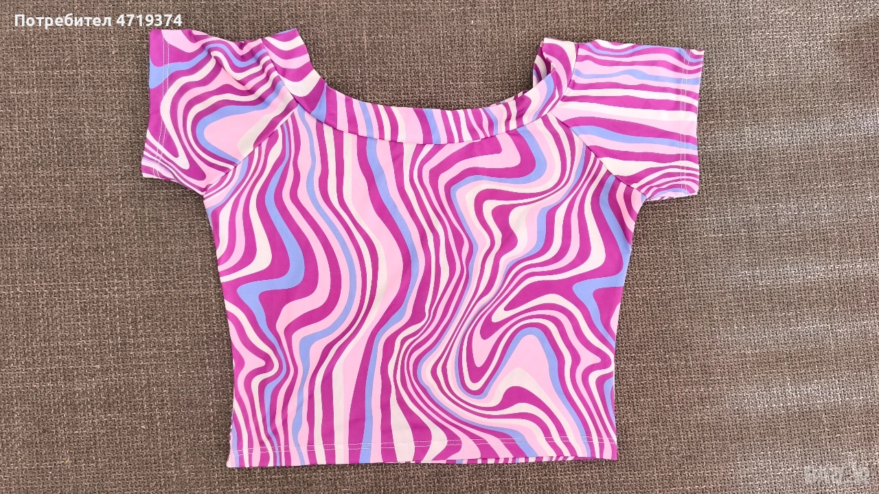 нова блуза кроп топ , снимка 1