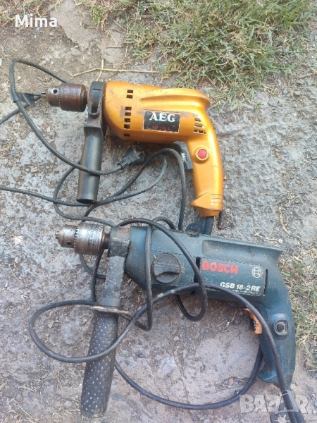 Bosch GSB18-2 RE ..AEG SBE 570R Професионални дрелки, снимка 1