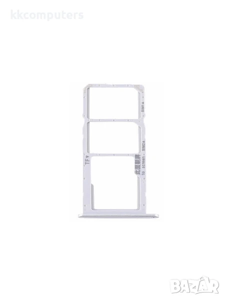SIM държач Huawei Y6P (MED-LX9)  Цвят: Silver, снимка 1