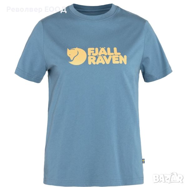 Дамска тениска Fjall Raven - Logo Tee, в цвят Dawn Blue, снимка 1