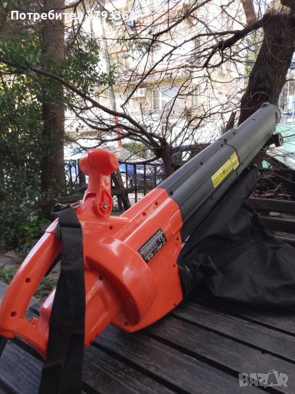 ЛИСТОСЪБИРАЧ -духа и смуче, мощен, снимка 1