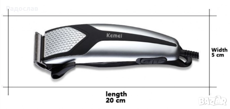 Тример за подстригване Kemei KM-4640, снимка 1