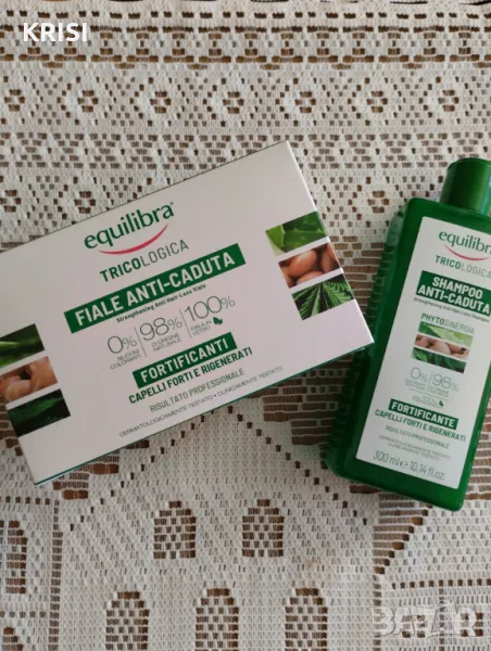 Комплект против косопад-10 ампули и шампоан 250мл, снимка 1