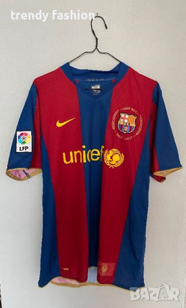 Барселона оригинална ретро футболна тениска, снимка 1