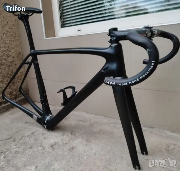 Карбонова шосейна рамка, Фрамсет Specialized S-woks Tarmac sl5 ultra light Капли zipp 303 , снимка 1