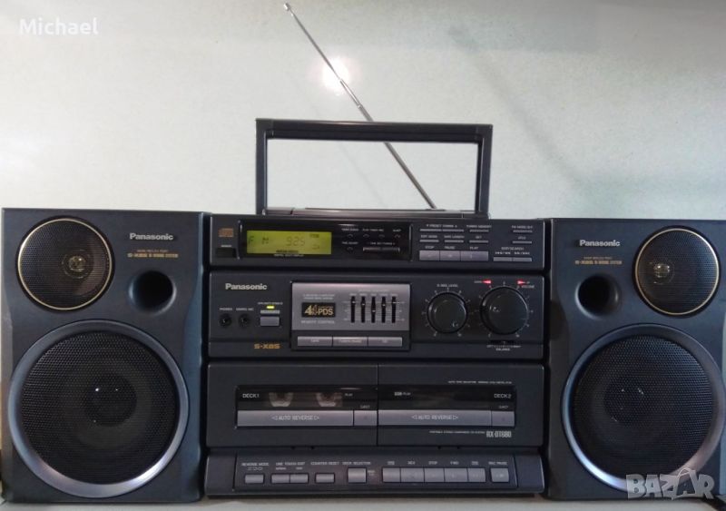 Panasonic RX-DT680 CD-радиокасетофон продавам., снимка 1