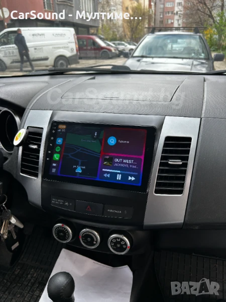 Peugeot 4007 - 9" Android 14 Мултимедия Пежо 4007 CarPlay Навигация Андроид, снимка 1