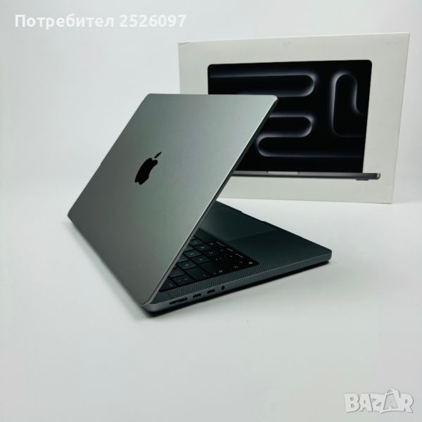 MacBook Pro 14 M3 Space Grey Гаранция Technopolis, снимка 1