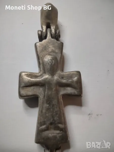 Реплика на енкулпион- сребърен –Византия, снимка 1