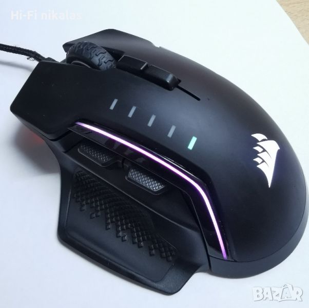 RGB геймърска мишка CORSAIR Glaive RGB PRO, снимка 1