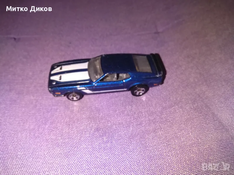 Колекционерска количка Ford Mustang Boss 351 HW Showroom 71 Hot Wheels  1:64 2013, снимка 1