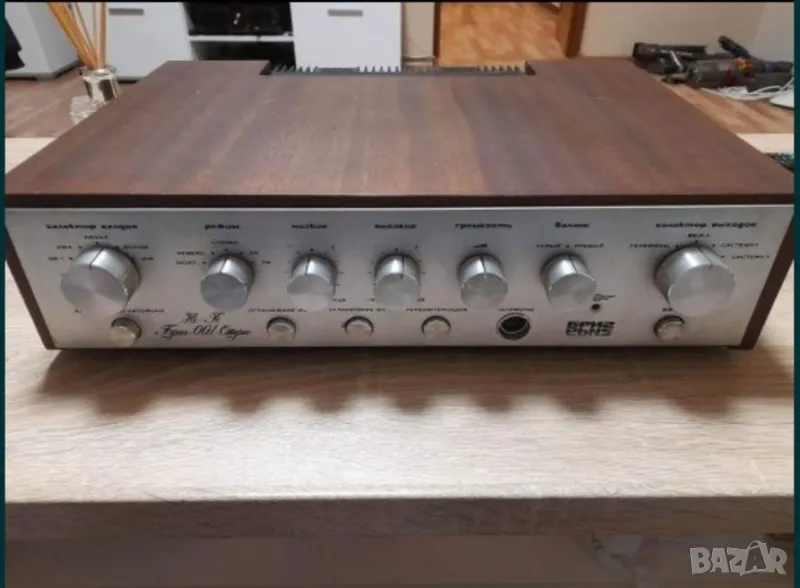 Усилвател Brig - 001 Hi Fi stereo съветски, снимка 1