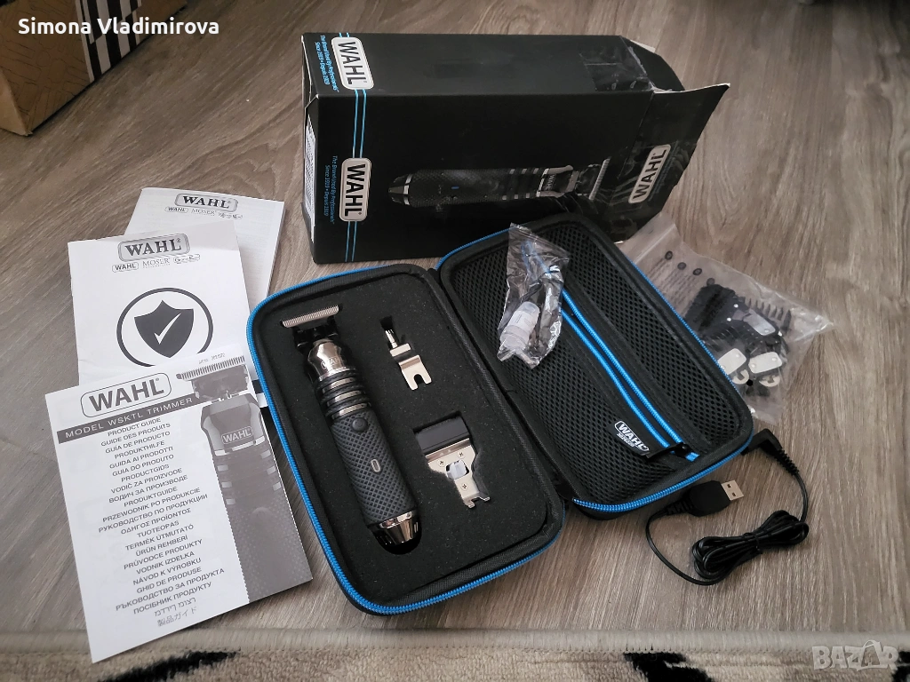 Професионална машинка за подстригване Wahl WSKTL , снимка 1