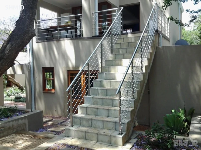 Парапети за стълбища от неръждавейка, снимка 1