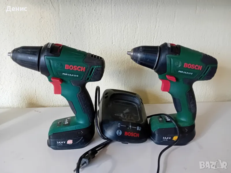 Винтоверт-бормашина акумулаторен Bosch PSR 14.4 LI-2 – 14.4V , 2 скорости, снимка 1