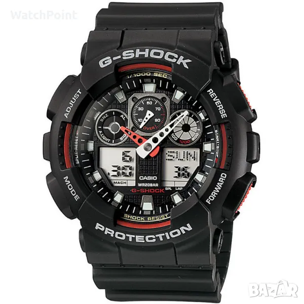 Мъжки часовник CASIO G-SHOCK - GA-100-1A4ER, снимка 1