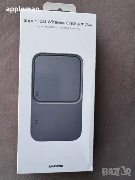 Samsung Super Fast Wireless Charger Duo Max 15W Бързо безжично зарядно, снимка 1