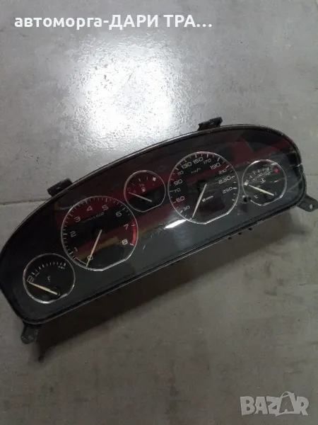 Уредно табло (километраж) за Пежо 406 1997г. Бензин , снимка 1