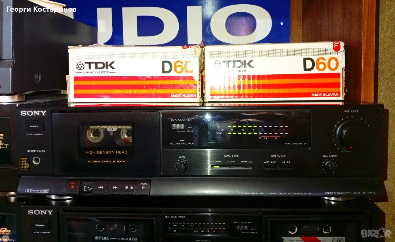 дек Sony TC-FX170, снимка 1