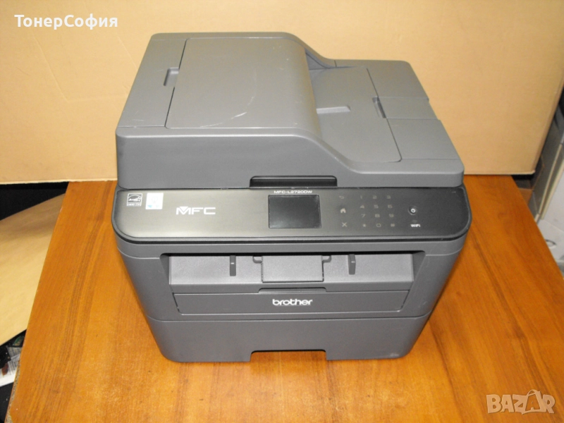 Лазерен принтер скенер копир Brother MFC-L2720DW Wi-Fi Wireless, снимка 1
