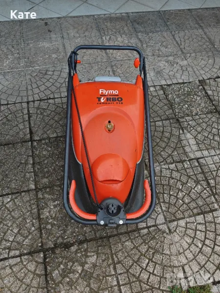 Електрическа косачка FLYMO Turbo Compact 330 | въздушна възглавница, снимка 1