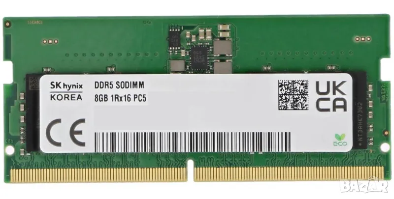 Ram памет за лаптоп 2x8Gb DDR5 4800 MT/s sodimm SK hynix, снимка 1