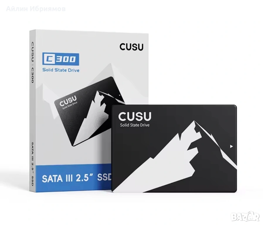 Хард диск 2,5" SSD 128GB CUSU C300 SATA III, снимка 1