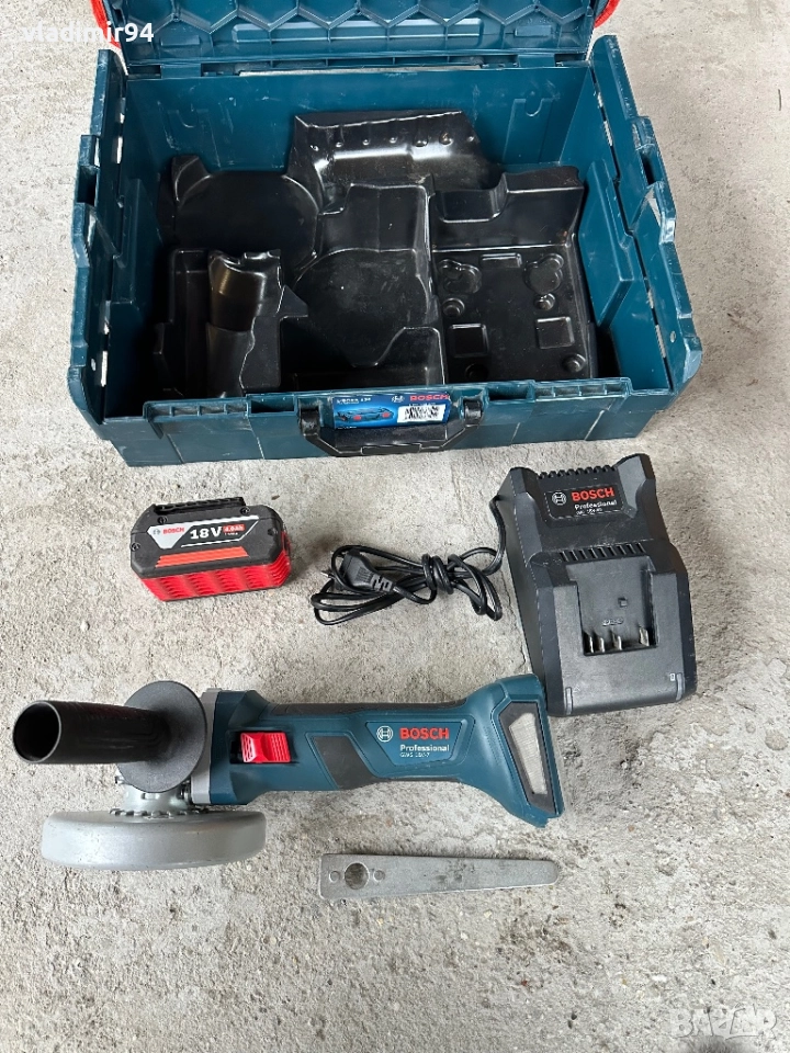 Bosch GWS 18V-7 ъглошлайф 2024г, снимка 1