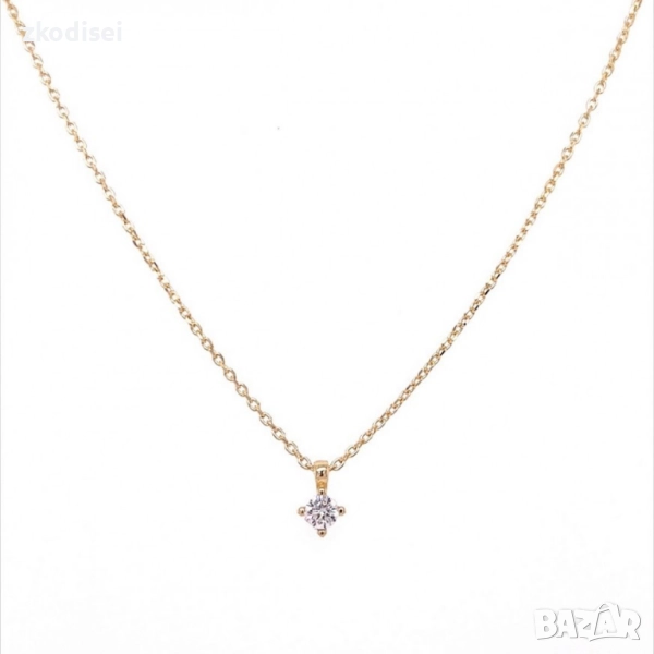 Златнo колие 1,60гр. 40,0см. 14кр. проба:585 модел:34381-4, снимка 1