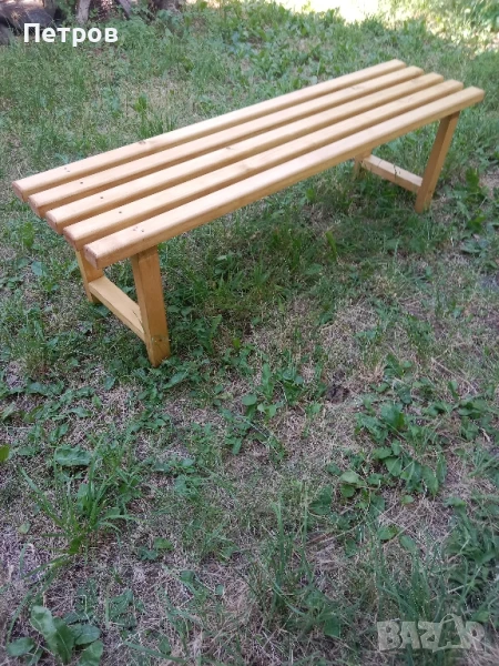 Изработваме дървени пейки., снимка 1