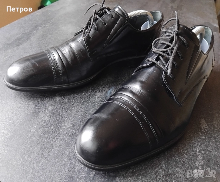 Италиански класически кожени обувки BELLAGIO 41 номер, снимка 1