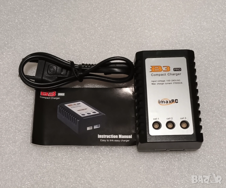 Lipo liIon 2s 3s IMAX RC B3 балансно зарядно , снимка 1