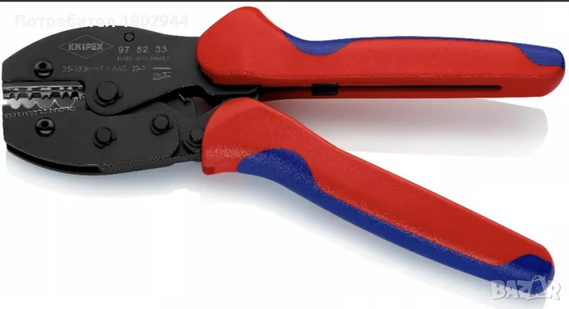 Клещи Knipex за кримпване, снимка 1