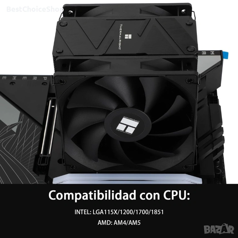 Thermalright Burst Assassin 120 EVO DARK, снимка 1