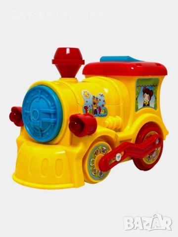 Детски Влак локомотив движещ се на батерии , снимка 2 - Музикални играчки - 48433117
