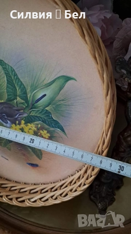 Ретро плетен панер., снимка 7 - Други - 51840875