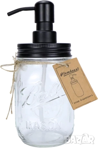 Дозатор за сапун PLOMKEEST Mason Jar