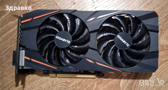 Видеокарта GIGABYTE RX 480 G1 Gaming 8 GB, снимка 1 - Видеокарти - 48027890