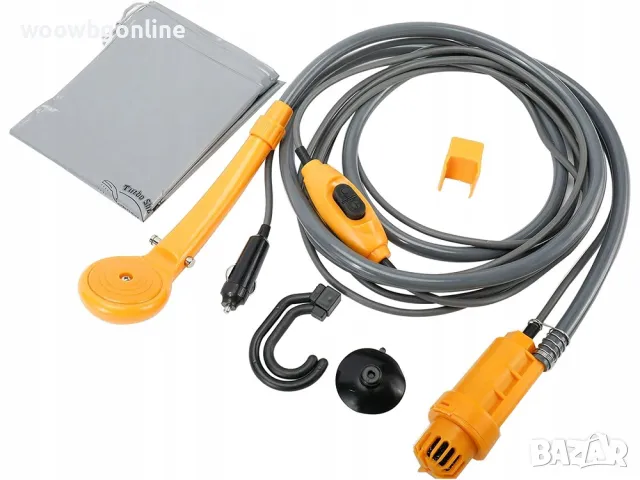 Портативен душ за къмпинг 12v