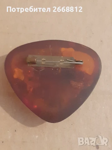 брошка, снимка 2 - Антикварни и старинни предмети - 50585461