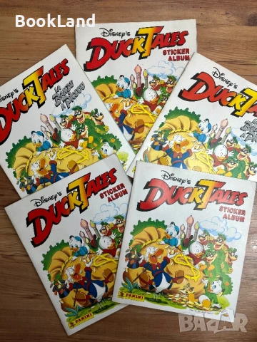 Ducktales албуми за стикери, 1987 г. Panini, снимка 2 - Колекции - 53023888