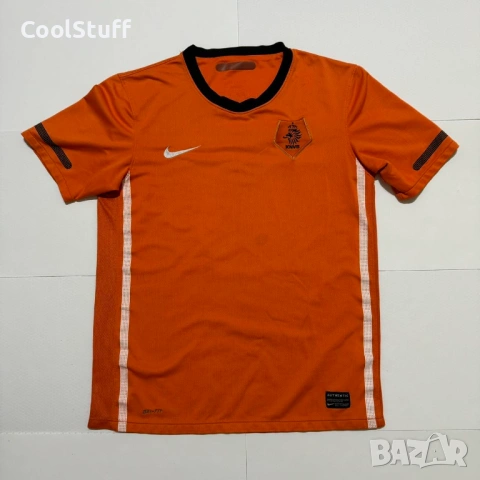 Nike Нидерландия Холандия 2010/11 Футболна Тениска Размер S